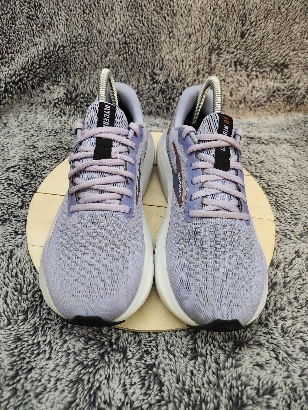 Brooks Glycerin GTS 21 Women's Size 9 Purple Running Shoes Sneakers - Picture 2 of 8